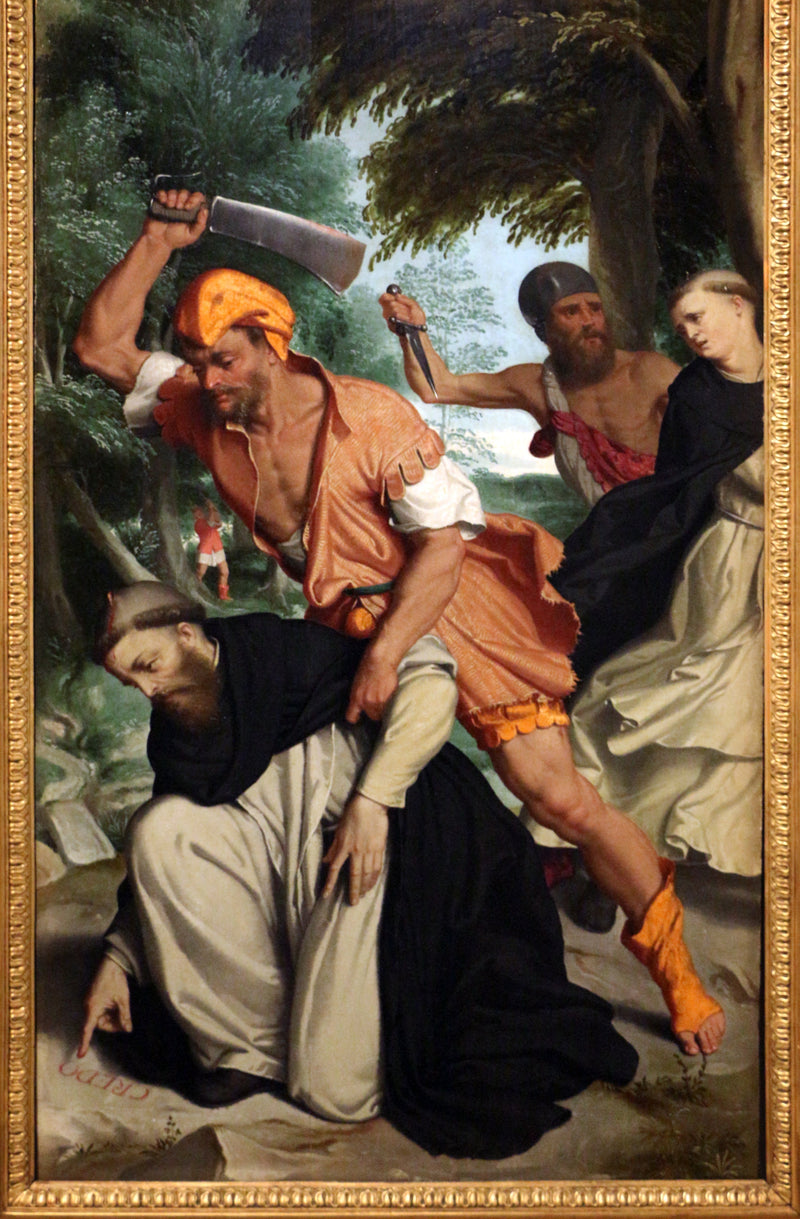 Męczeństwo świętego Piotra z Werony - Giovanni Battista Moroni