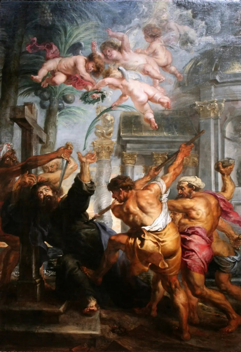 Męczeństwo świętego Tomasza - Peter Paul Rubens