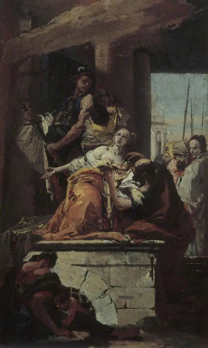 Męczeństwo świętej Agaty - Giovanni Battista Tiepolo