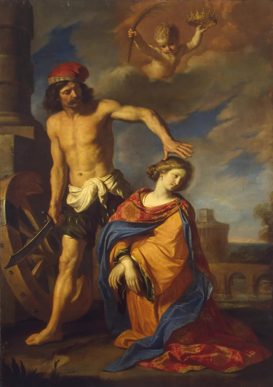 Męczeństwo świętej Katarzyny - Guercino