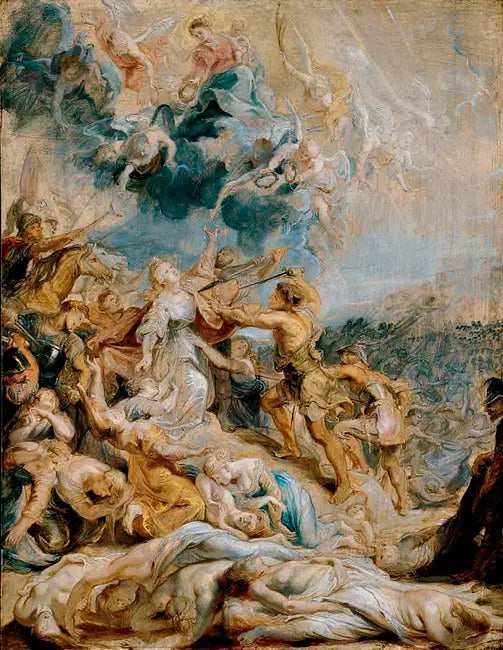 Męczeństwo świętej Urszuli - Peter Paul Rubens