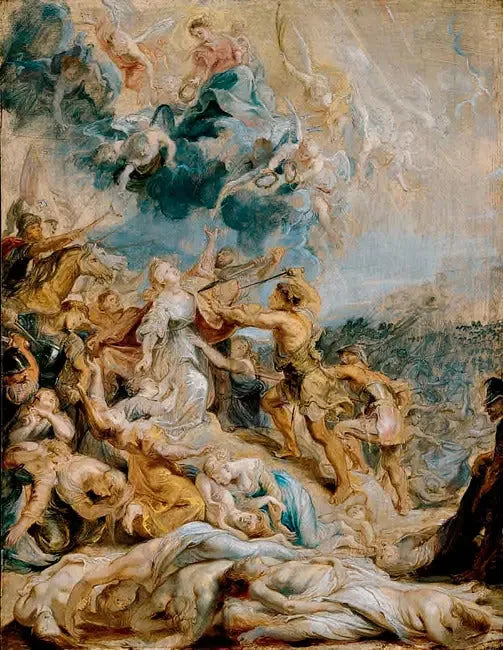 Męczeństwo świętej Urszuli - Peter Paul Rubens