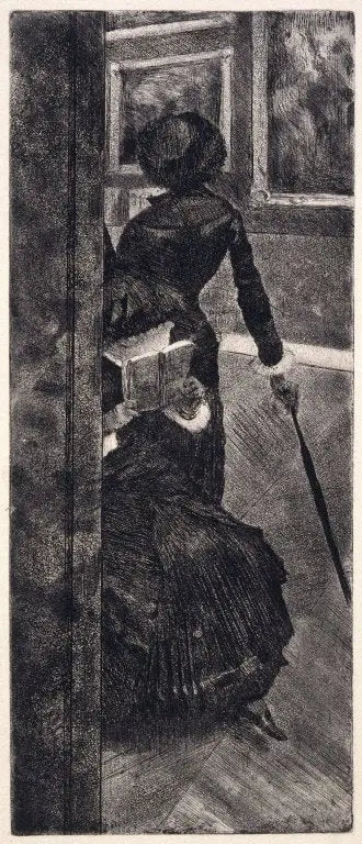 Mary Cassatt w Luwrze: Malarstwo - Edgar Degas