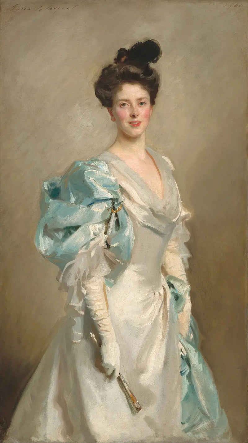 Mary Crowninshield Endicott Chamberlain (żona Josepha Chamberlaina) - John Singer Sargent