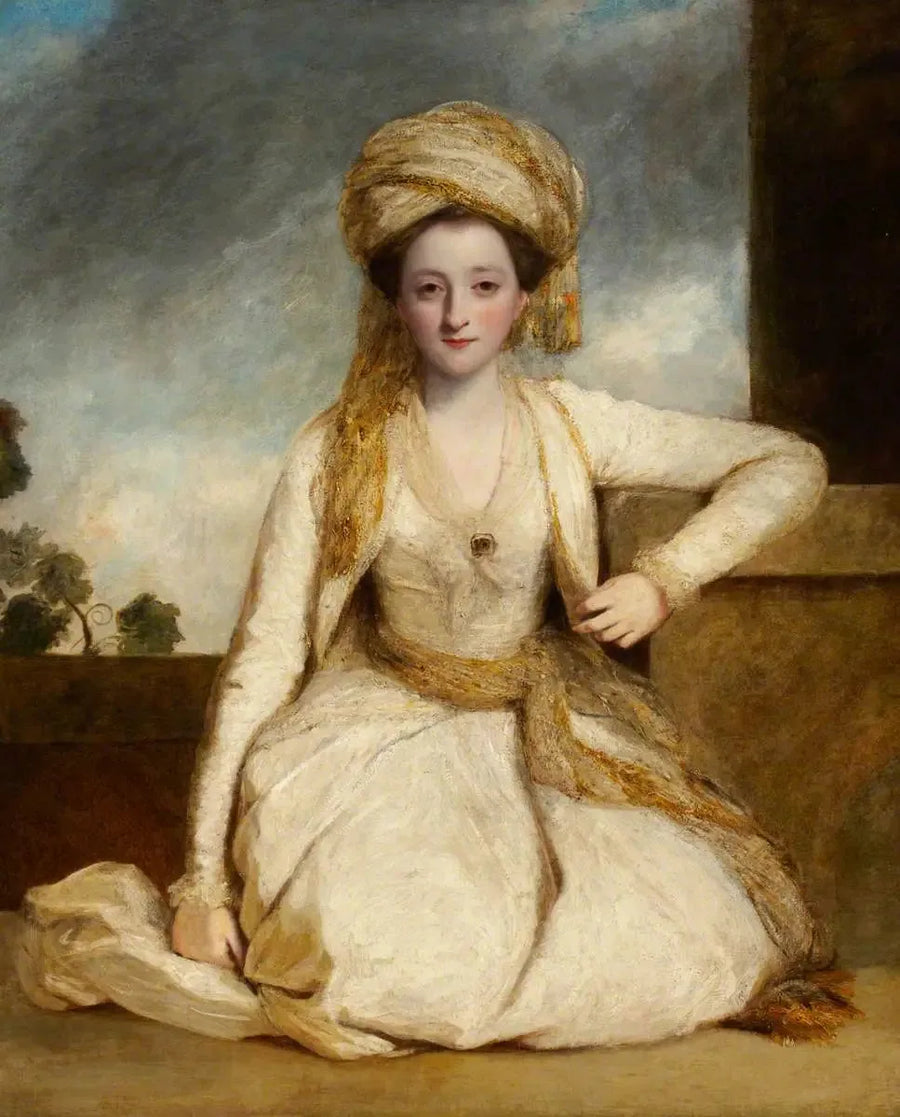 Mary Horneck, „Panna młoda Jessamy” później pani Francis Edward Gwyn (?1752-1840) - Joshua Reynolds