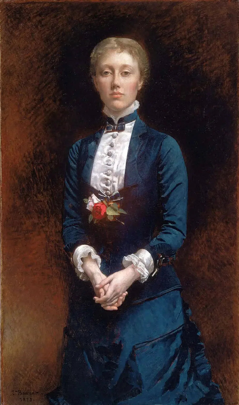 Mary Sears (później pani Francis Shaw) - Léon Bonnat