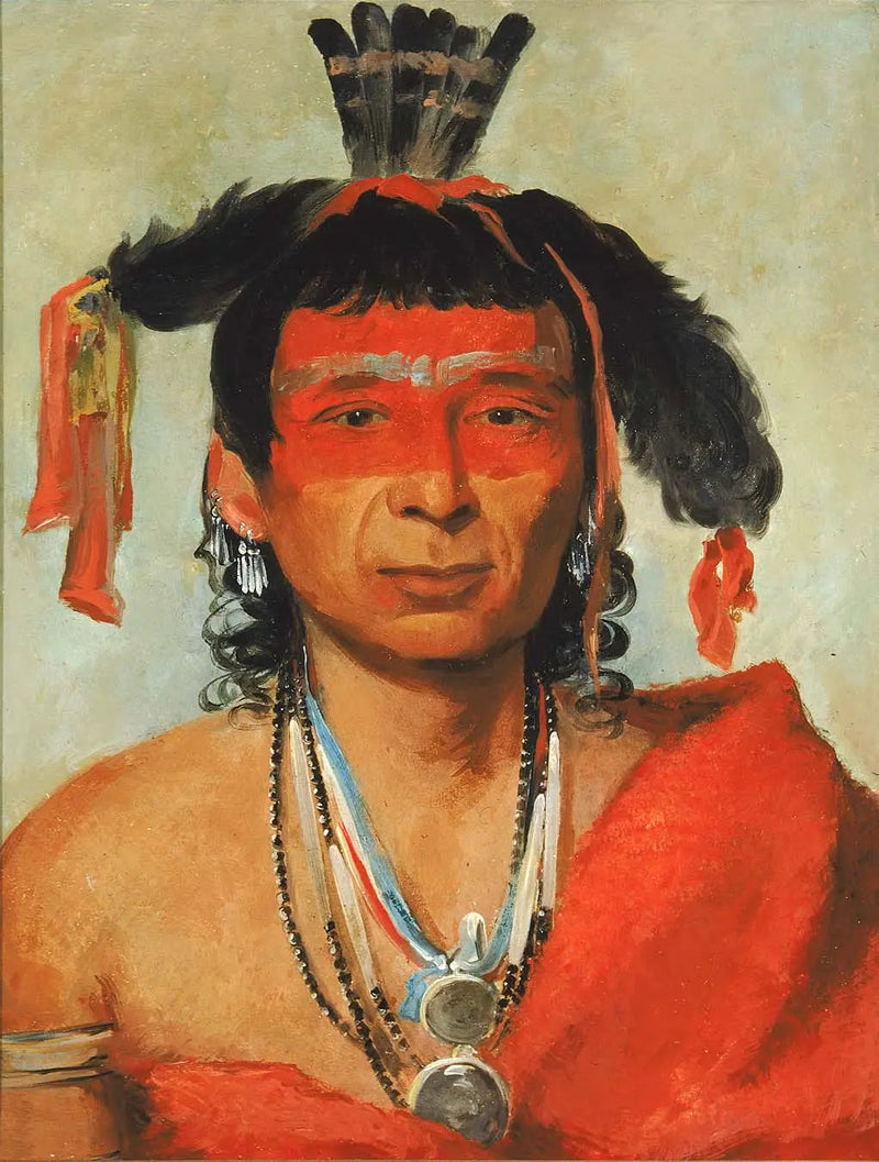 Másh-kee-wet, wielki dandys - George Catlin