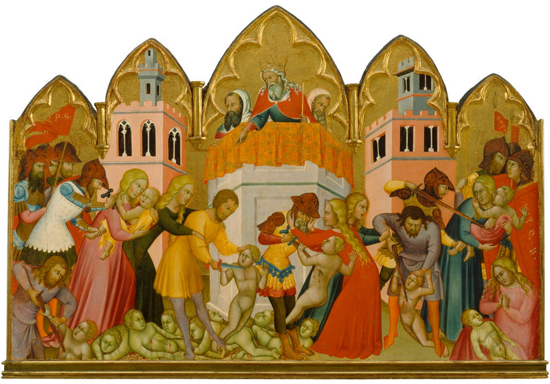 Masakra niewinnych - Bartolo di Fredi