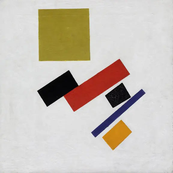 Ruchome masy obrazowe. Kompozycja suprematyczna - Kazimir Malevich