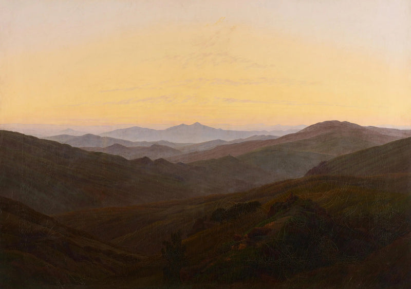 Masyw Gigantów - Caspar David Friedrich