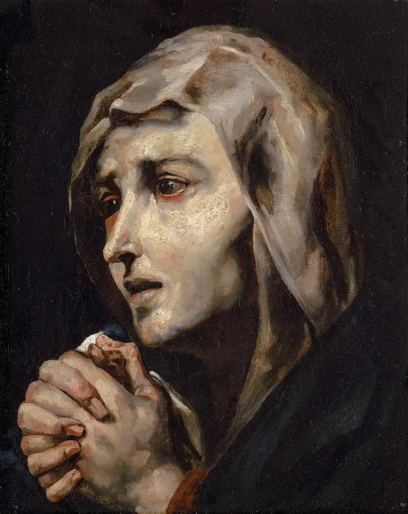 Mater dolorosa, kopia według Rivery - Théodore Géricault