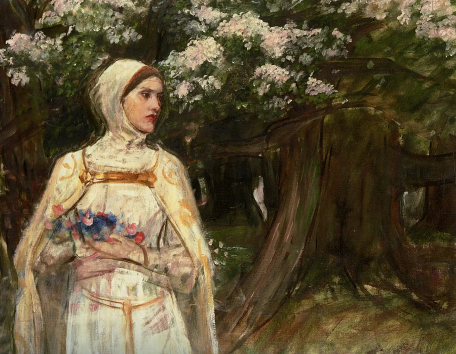 Mathilde dawniej nazywana Beatrycze - John William Waterhouse