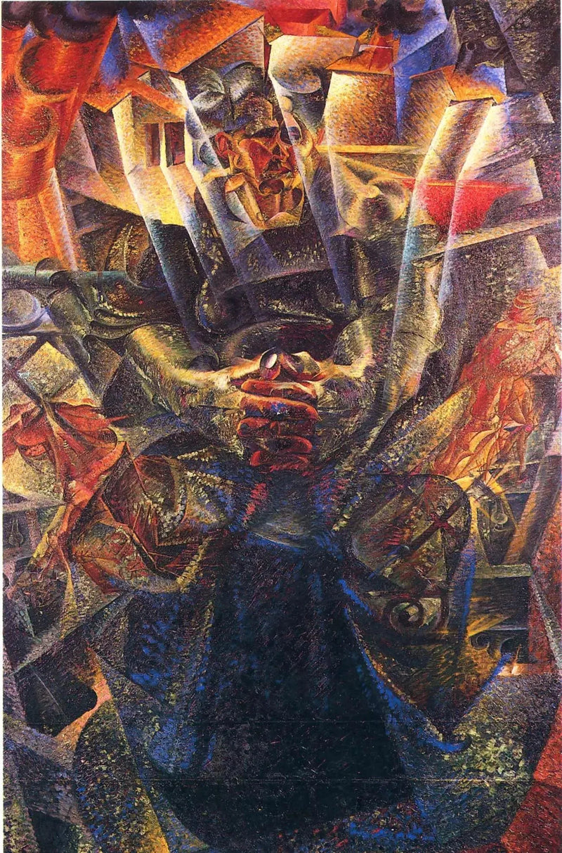 Materiał - Umberto Boccioni
