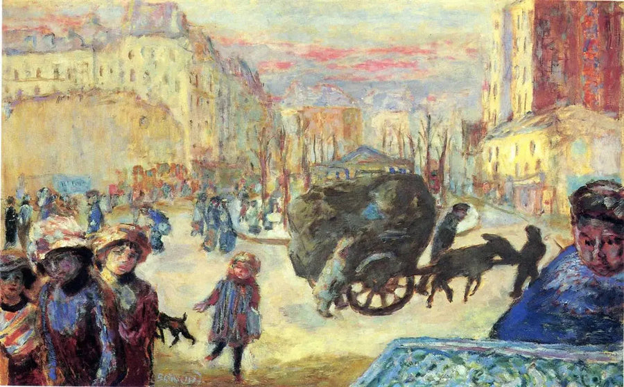Poranek w Paryżu - Pierre Bonnard