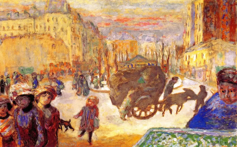Poranek w Paryżu - Pierre Bonnard