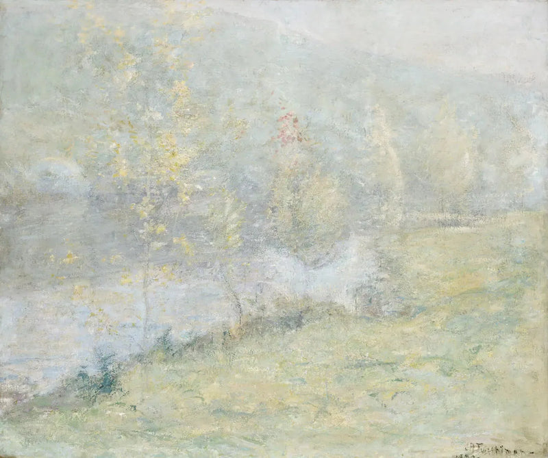 Poranna mgła majowa - John Henry Twachtman