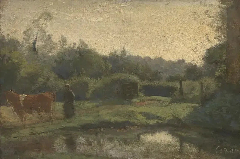 Letni poranek - Jean-Baptiste Camille Corot