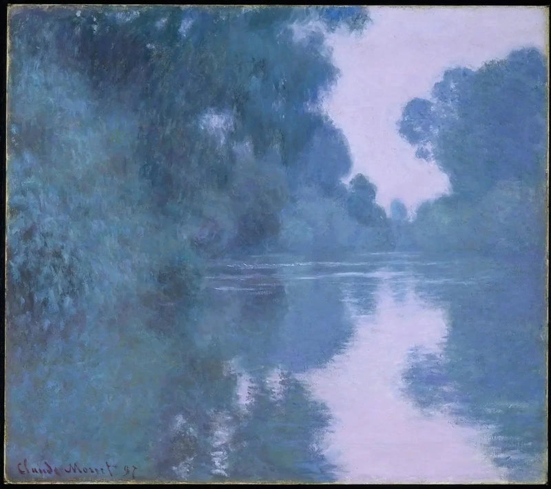 Poranek nad Sekwaną, Boston W1481 - Claude Monet