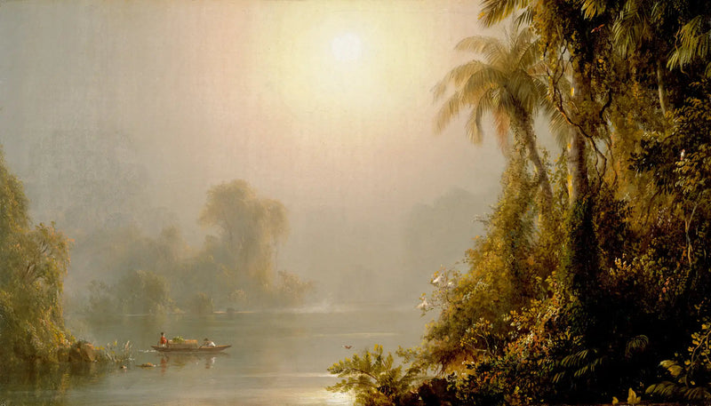 Poranek w tropikach - Frederic Edwin Church