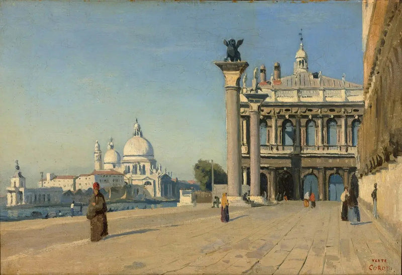 Poranna wenecka - Jean-Baptiste Camille Corot
