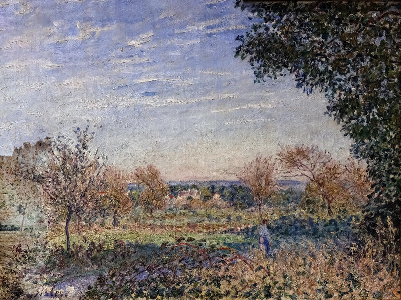 Poranna sesja we wrześniu - Alfred Sisley