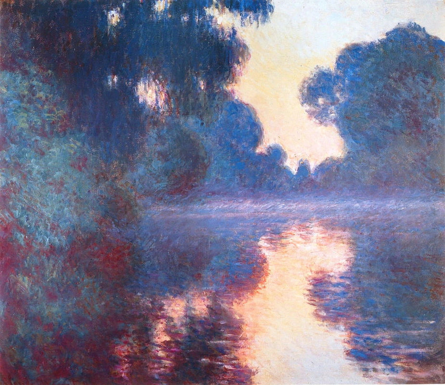 Poranek nad Sekwaną - Claude Monet