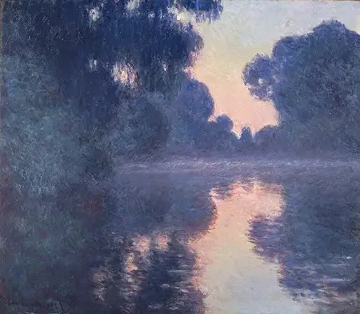 Poranek nad Sekwaną - Claude Monet