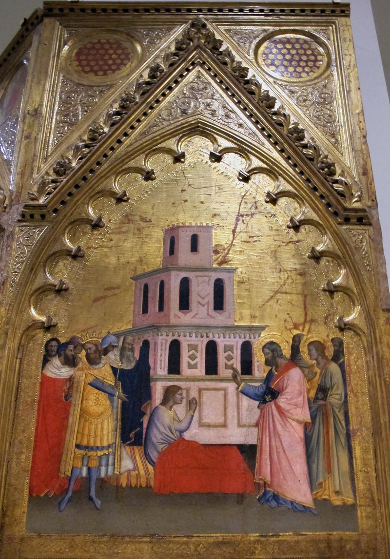 Matthew ożywia chłopca - Andrea Orcagna