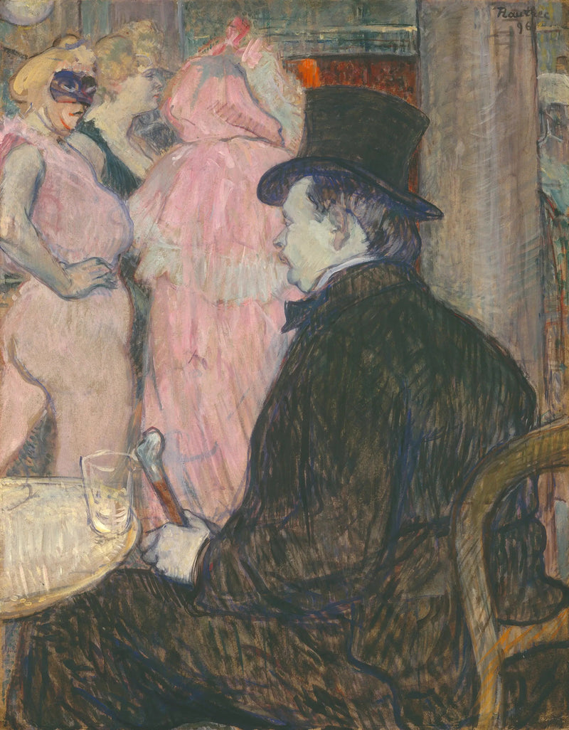Maxime Dethomas: Na balu w operze - Henri de Toulouse-Lautrec
