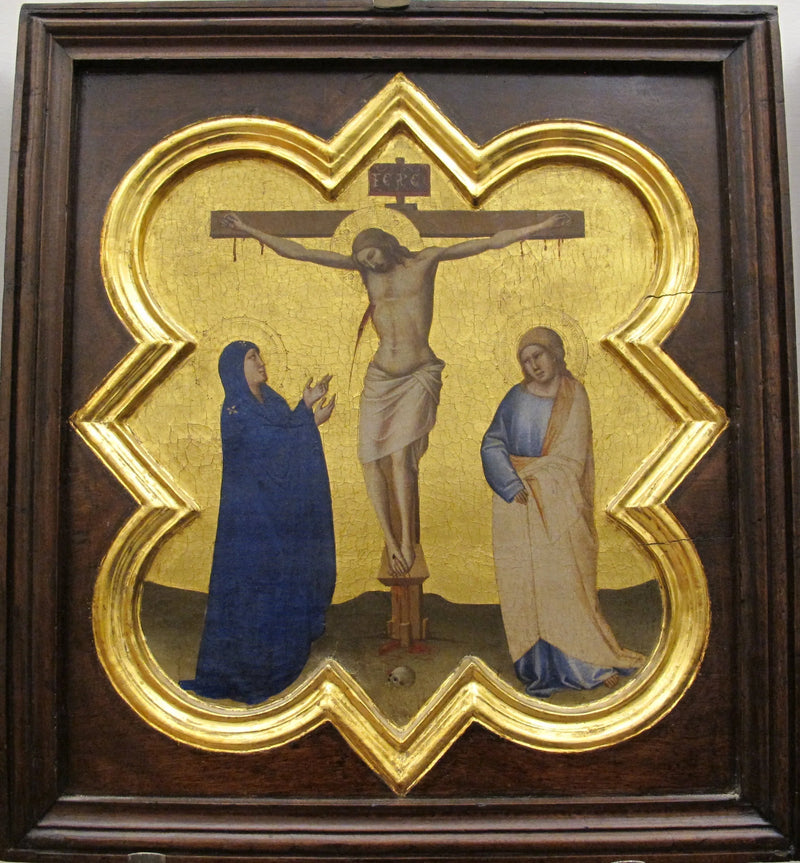 Medalion czworoboczny Santa Croce z Ukrzyżowaniem - Taddeo Gaddi