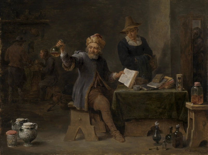 Lekarz ze wsi - David Teniers Młodszy