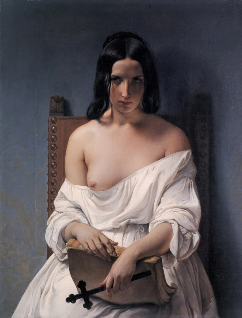 Medytacja nad historią Włoch - Francesco Hayez