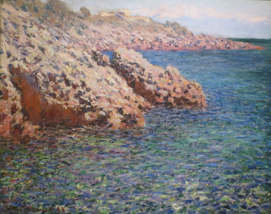 Morze Śródziemne, Cap d'Antibes W1185 - Claude Monet