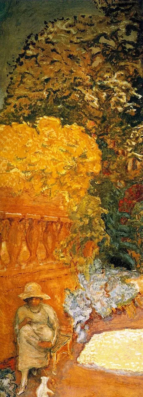 Morze Śródziemne. Tryptyk (panel lewy) - Pierre Bonnard