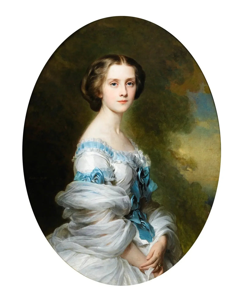 Mélanie de Bussière, hrabina Edmond de Pourtalès - Franz Xaver Winterhalter