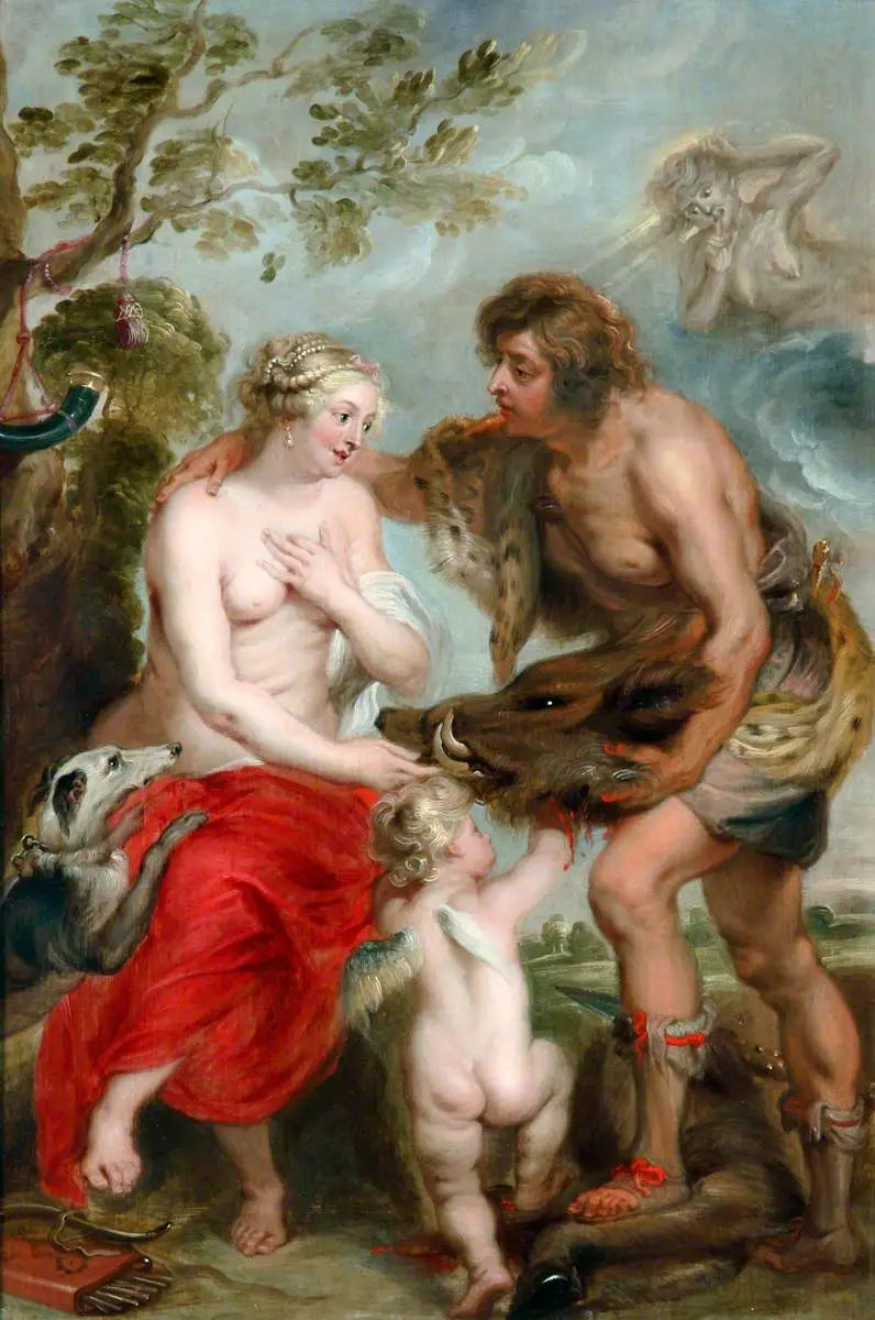 Meleager i Atalanta - Peter Paul Rubens