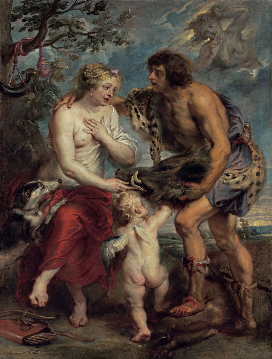 Meleager i Atalanta - Peter Paul Rubens