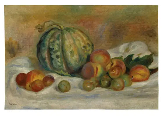 Melon i owoce - Pierre-Auguste Renoir