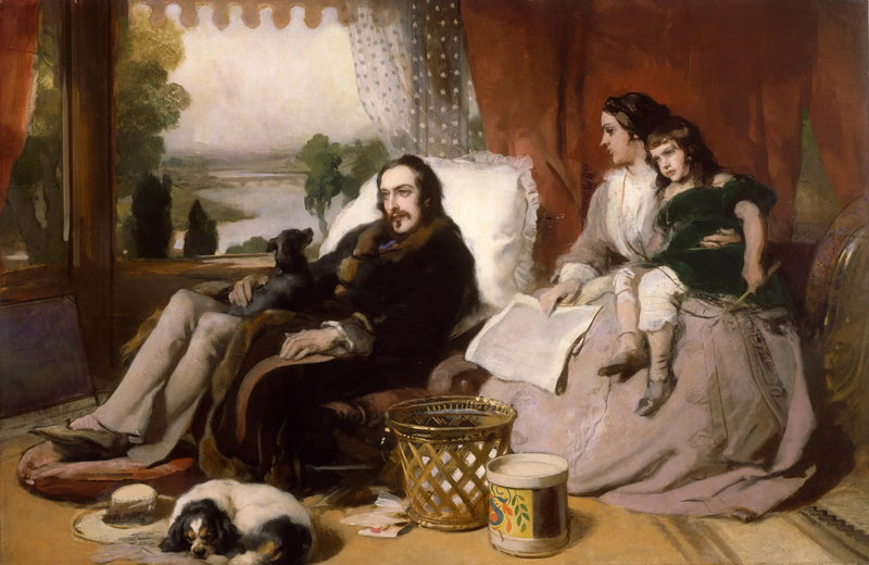 Członkowie rodziny Sheridan - Edwin Henry Landseer