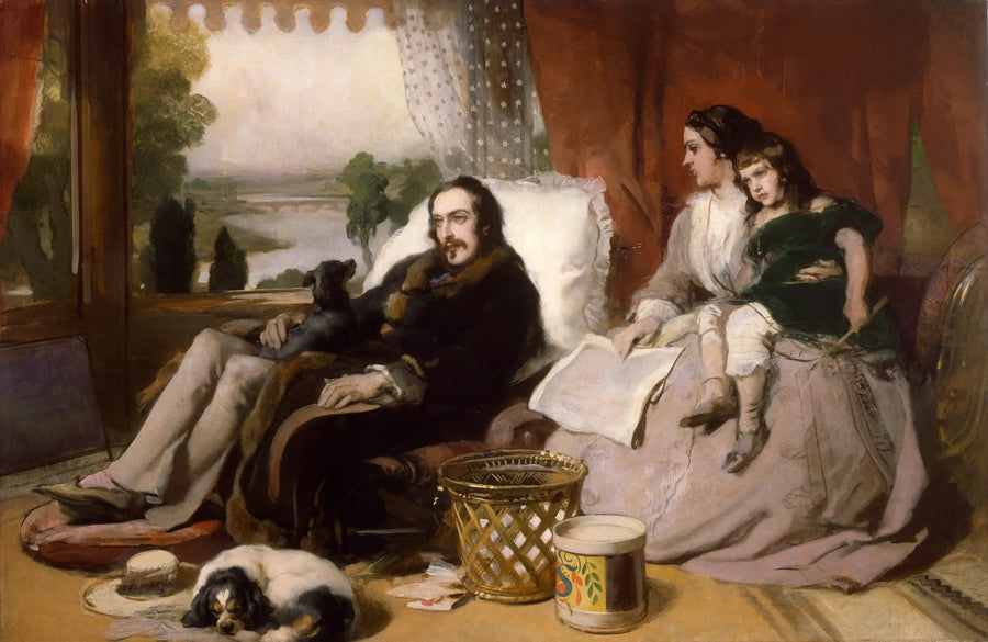 Członkowie rodziny Sheridan - Edwin Henry Landseer
