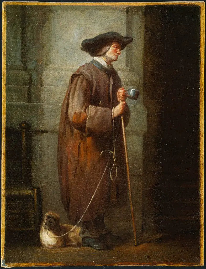 Ślepy mendiant - Jean Simeón Chardin