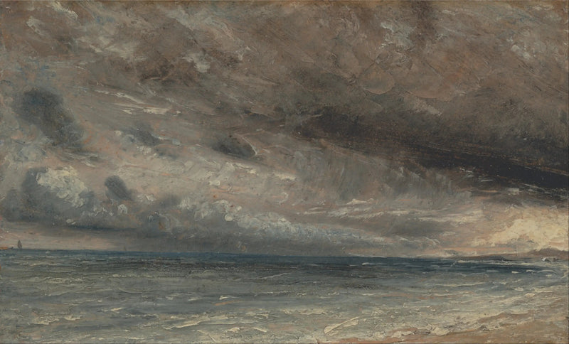 Wzburzone morze, Brighton - John Constable