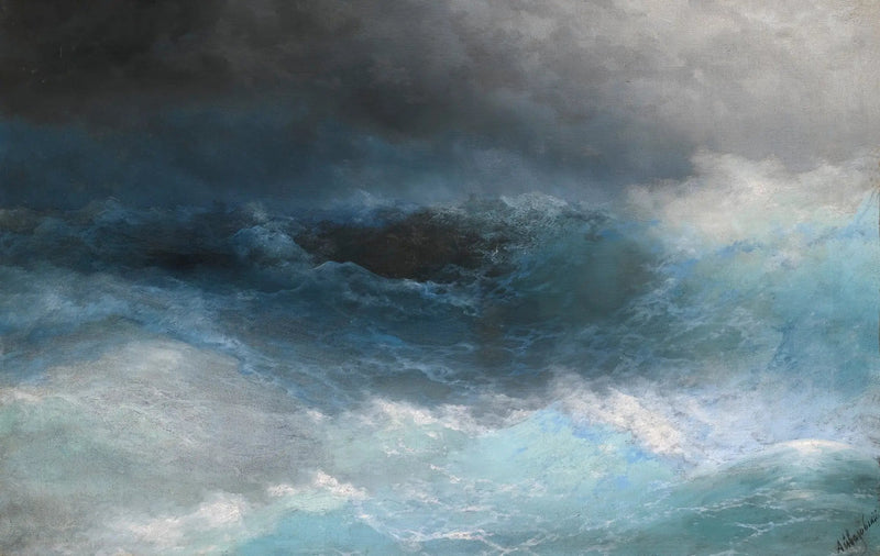 Wzburzone morze - Ivan Aïvazovski