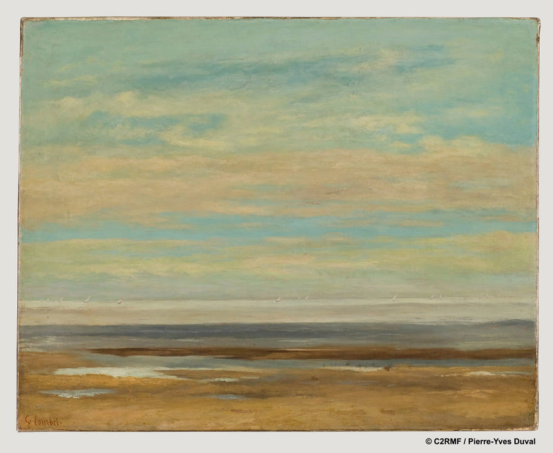Spokojny port w Palavas - Gustave Courbet