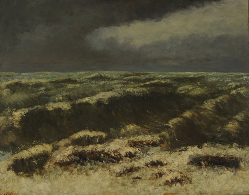 Burza - Gustave Courbet