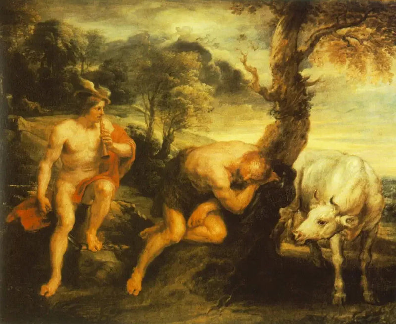Merkury i Argus - Peter Paul Rubens