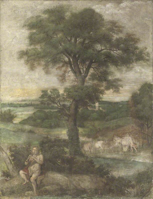 Merkury kradnący stada Admète - Domenichino