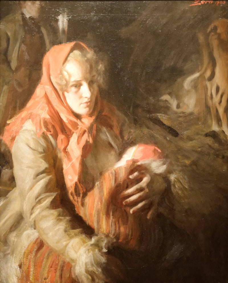 Matka i dziecko - Anders Zorn