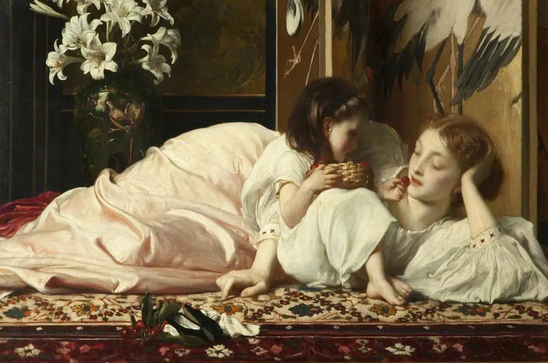 Matka i dziecko - Frederic Leighton