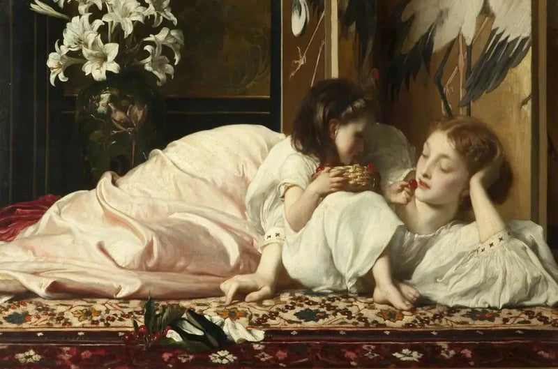 Matka i dziecko - Frederic Leighton